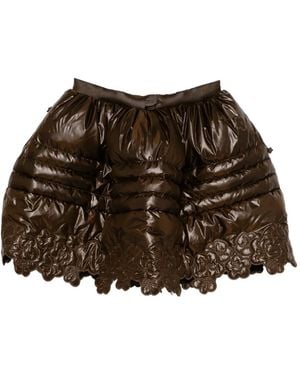 Cecilie Bahnsen X The North Face Elena Down Skirt Skirt - Brown