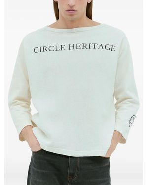 CIRCLE HERITAGE Haut Thermal À Logo - Gris