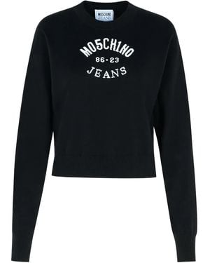 Moschino ロゴ スウェットシャツ - ブラック
