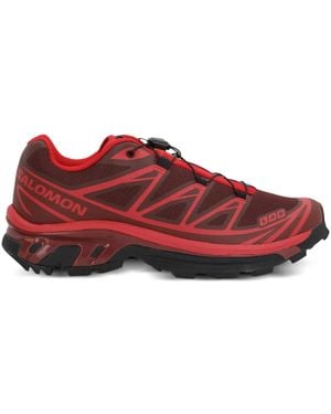 Salomon Advanced Xt-6 Rum Sneakers - Red