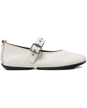 Camper Right Nina Ballerinas - White