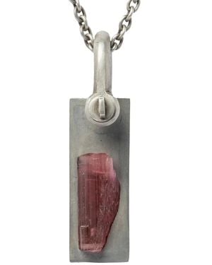 Parts Of 4 Plate Necklace - White