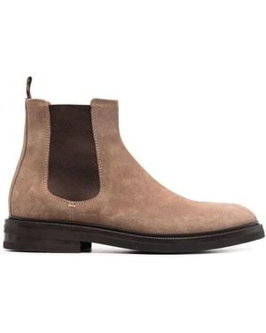 Brunello Cucinelli スエード アンクルブーツ - ブラウン