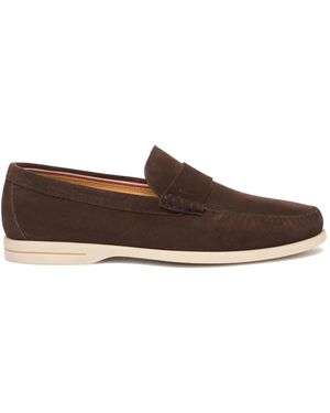 Bally Switz Moc Loafers - Brown