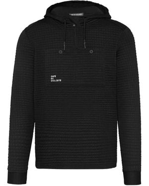 Café du Cycliste Thelma Half-Zip Hoodie - Black