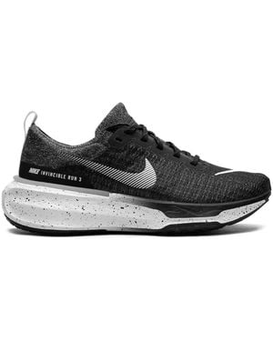 Nike Zoomx Invincible Run Flyknit 3 "Oreo" Sneakers - Black