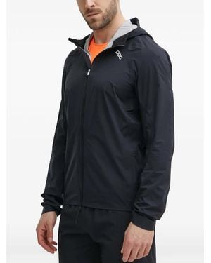 Poc Hooded Zip Jacket - Blue