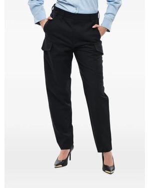 Stella McCartney Wool Gerrit Cargo Trousers - Black
