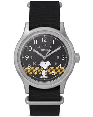 Timex X Peanuts Mk1 Snoopy Armbanduhr 36Mm - Schwarz
