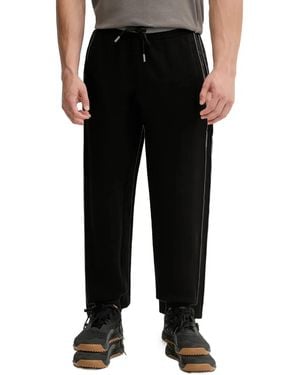 Guess Elasticated-Waistband Track Pants - Black