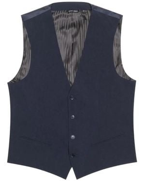 Antony Morato V-Neck Waistcoat - Blue