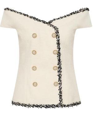 Rebecca Vallance Jacquie Top - Natural