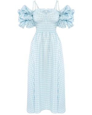 Sleeper Arle Midi Dress - Blue