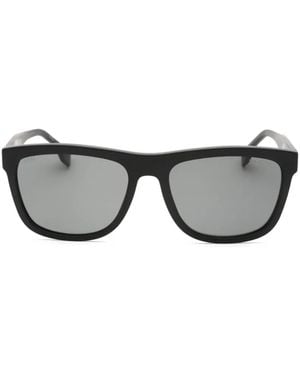BOSS Rectangle-Frame Sunglasses - Grey