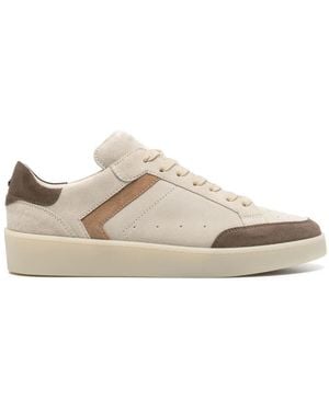 Canali スエード スニーカー - ホワイト