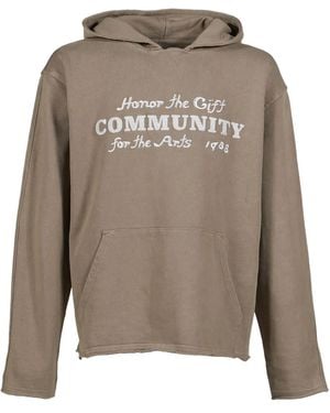 Honor The Gift Pocket Hoodie - Grey