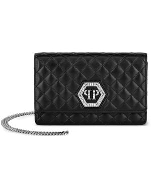 Philipp Plein マテラッセ ショルダーバッグ ミニ - ブラック