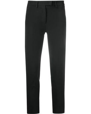 Blanca Vita Cropped Tailored Trousers - Black