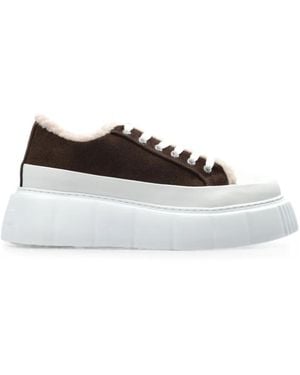 Inuikii Matilda Curly Trainers - White
