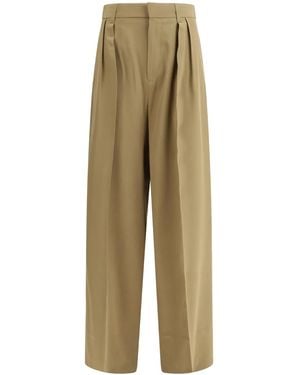 Petar Petrov Fluid Tailored Pants - Natural