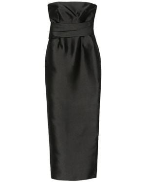 Solace London Ingrid Maxi Dress - Black
