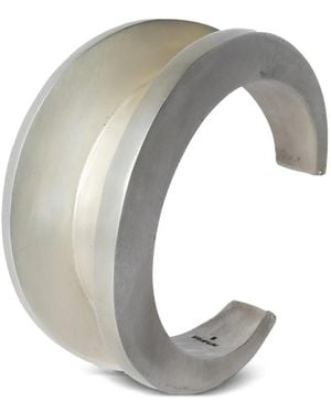Parts Of 4 Crescent Channel Bracelet - Grey