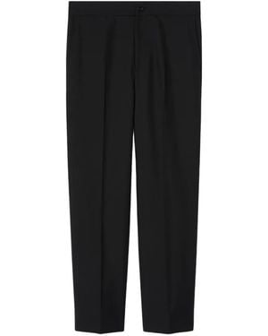 Gucci Twill Drawstring Trousers - Black