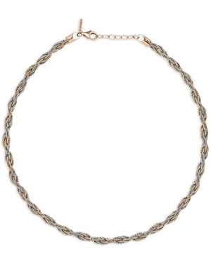 Desmo Collar Spring Rope Con Múltiples Vueltas - Metálico