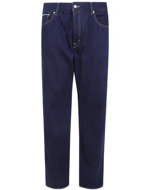 7 For All Mankind Jean À Coupe Droite - Blue