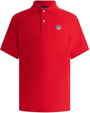 Fusalp Polo Gerlo En Coton - Rouge