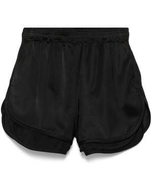 Jil Sander Double-Face Shorts - Black