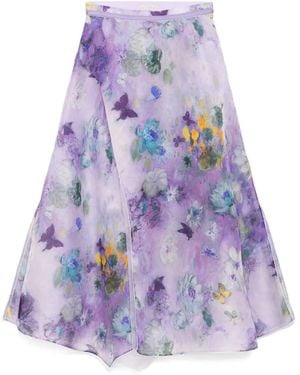 Shiatzy Chen Rock Mit Print - Lila
