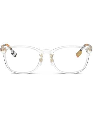Burberry Gafas Con Montura Cuadrada - Blanco