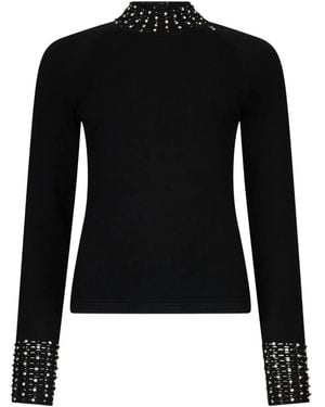 Liu Jo カットアウト セーター - ブラック