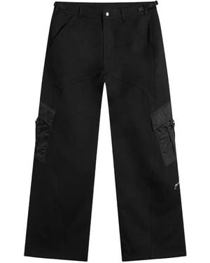 CASABLANCA Cargo-Pocket Trousers - Black