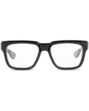 Chrome Hearts Box Officer Eye Brille - Schwarz