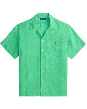 Polo Ralph Lauren Seersucker Pocket Shirt - Green