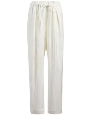 KHAITE Trenton Pants - White