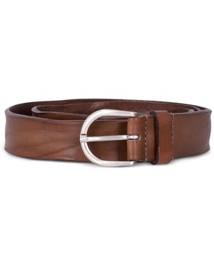 Mancini 1979 Buckle-Fastening Leather Belt - Brown