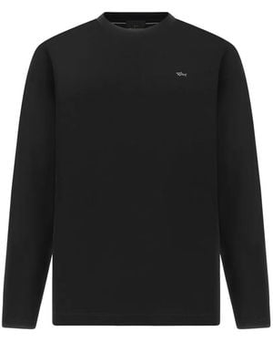 Paul & Shark Aqua Touch Cotton T-Shirt - Black