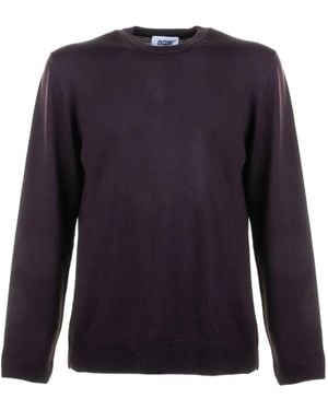 Alpha Studio Pullover mit rundem Ausschnitt - Blau