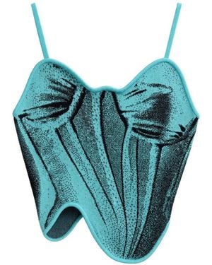 Ph5 Graphic-Print Camisole Top - Blue