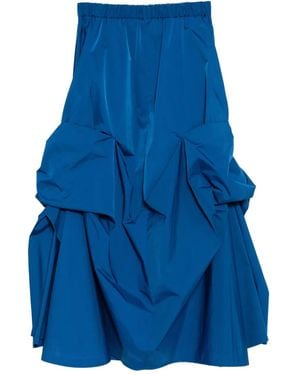 Enfold Falda ajustada con cinta - Azul