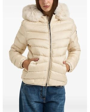 Colmar Quilted Puffer Jacket - Natural