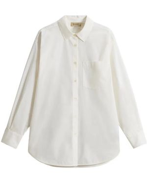 Woolrich Classic Pocket Cotton Shirt - White