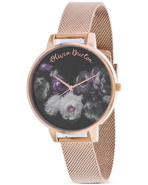 Olivia Burton Fine Art 30Mm Watch - Black