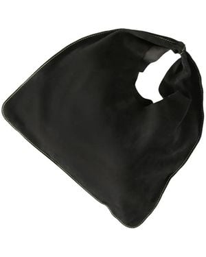 The Row Small Bindle Tote Bag - Black