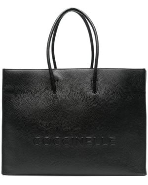 Coccinelle Medium Myrtha Tote Bag - Black