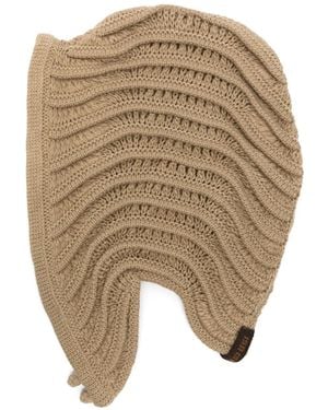 Isa Boulder Canyon Wave Baby Beanie - Natural
