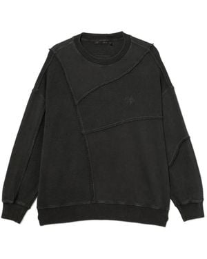 FIVE CM Logo-Patch Sweatshirt - Black